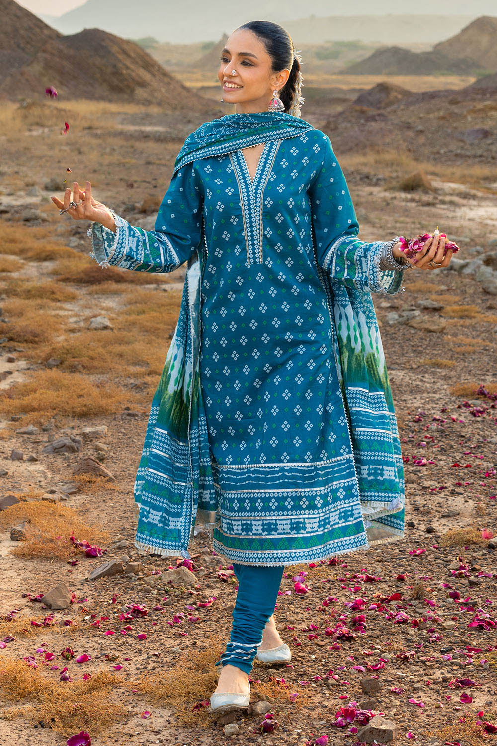 3 Piece Printed Lawn Suit