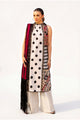 3 Piece Printed Lawn Suit With Crochet Lace