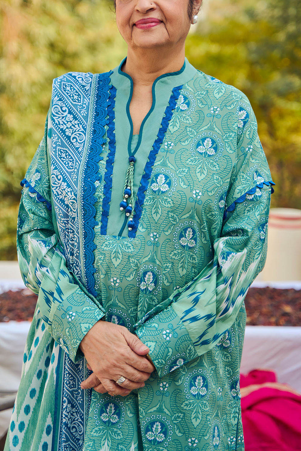 3 Piece Printed Lawn Suit with Dupatta