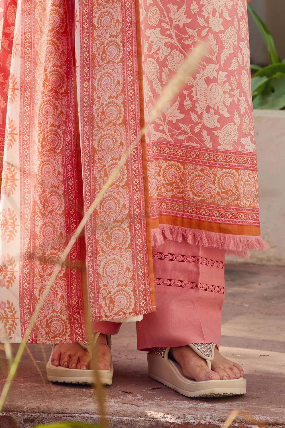 3 Piece Printed Lawn Suit With Dupatta