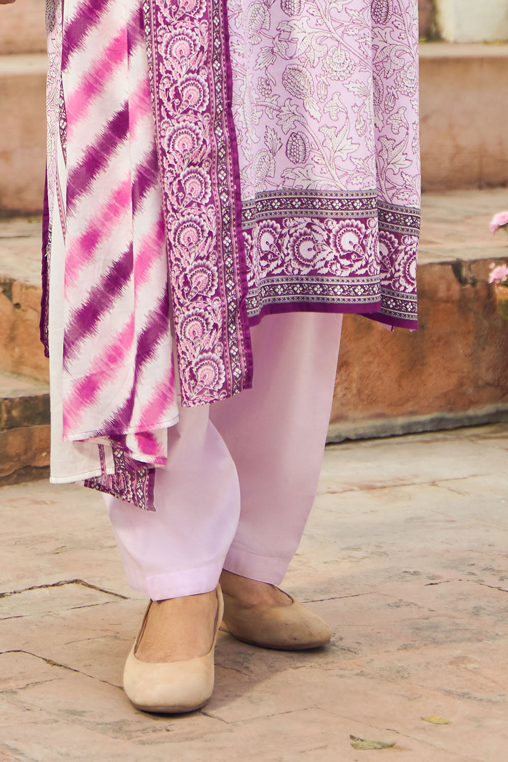 3 Piece Printed Lawn Suit With Dupatta