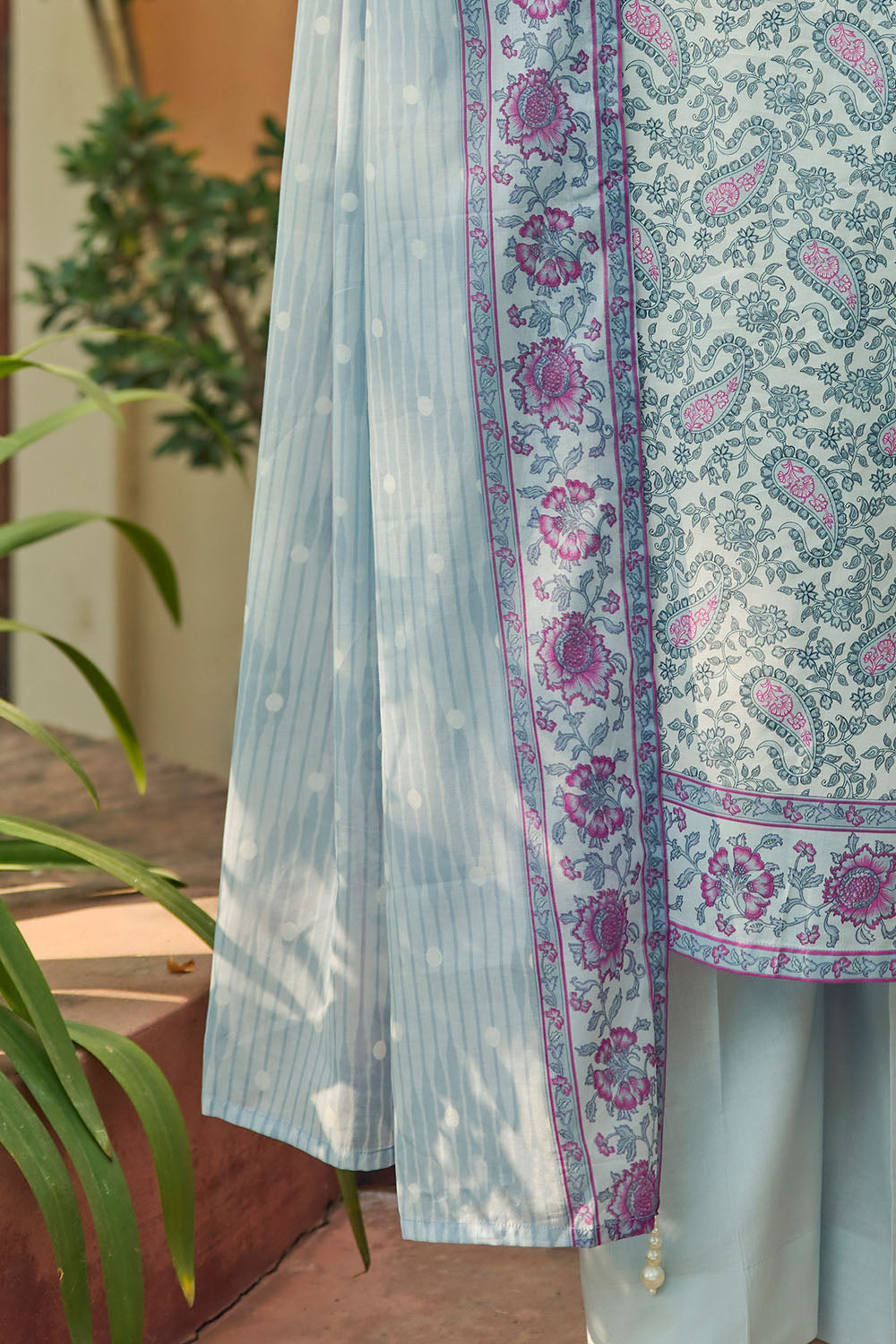 3 Piece Printed Lawn Suit with Dupatta