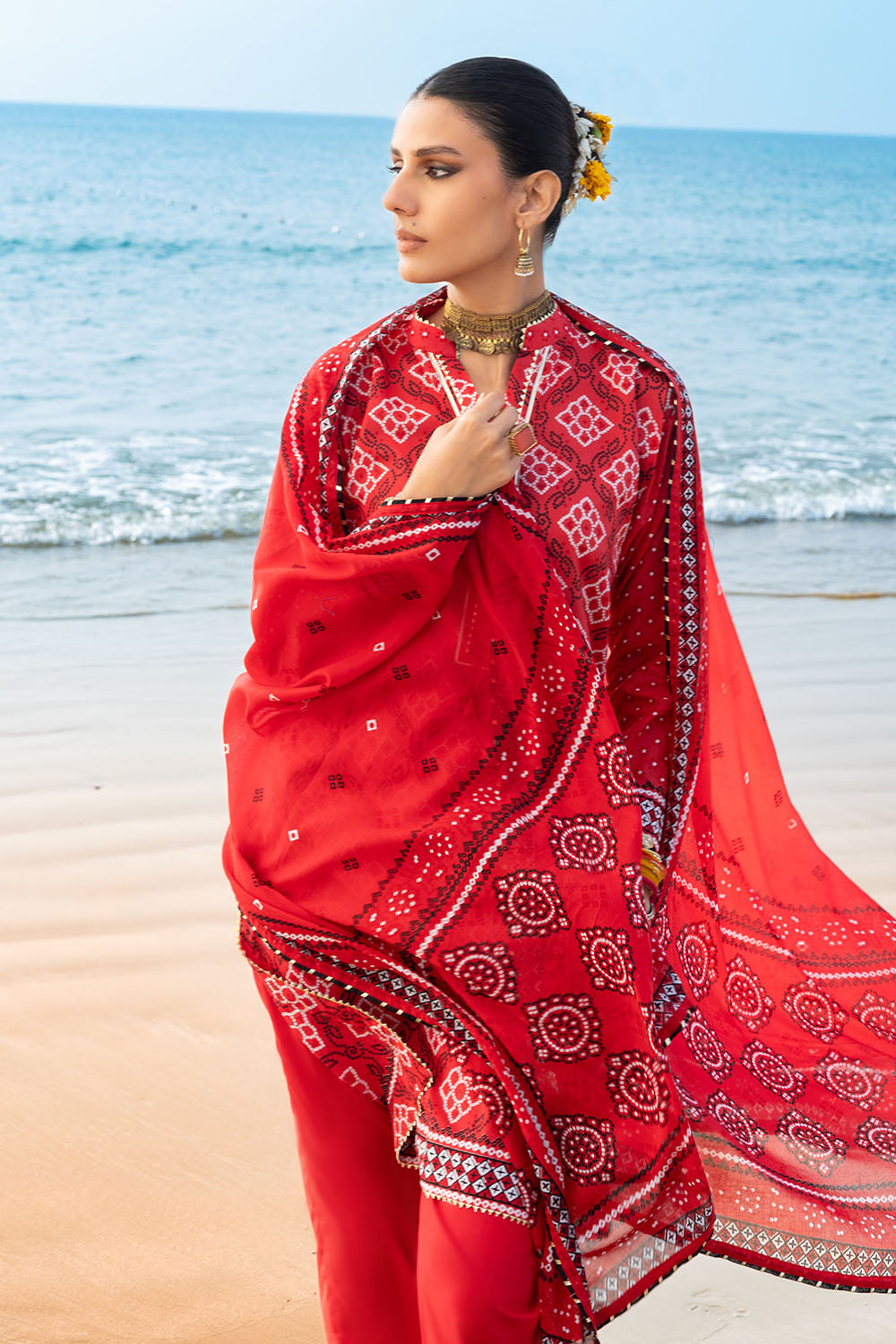 3 Piece Printed Lawn Suit
