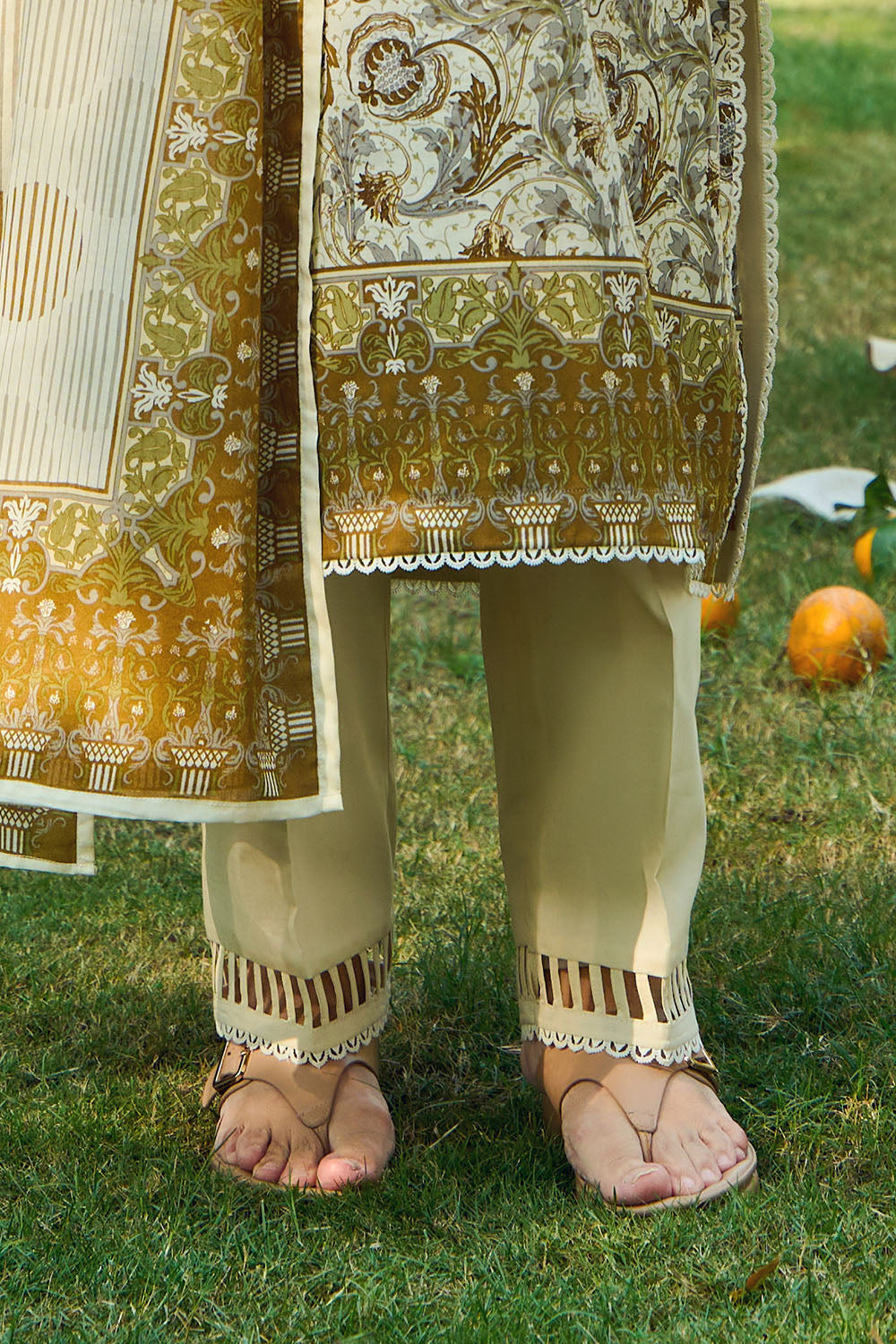 3 Piece Printed Lawn Suit With Dupatta