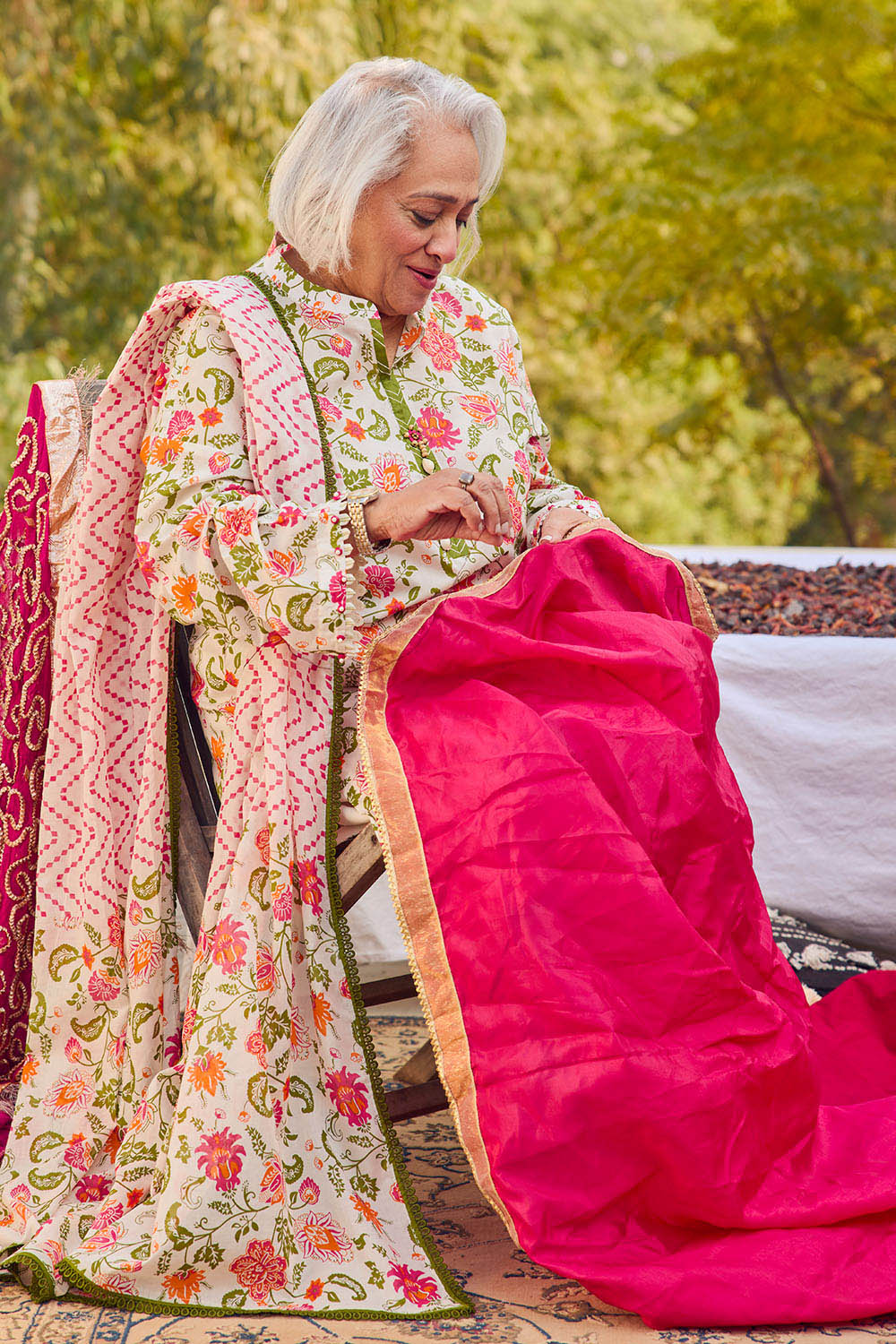 3 Piece Printed Lawn Suit With Dupatta
