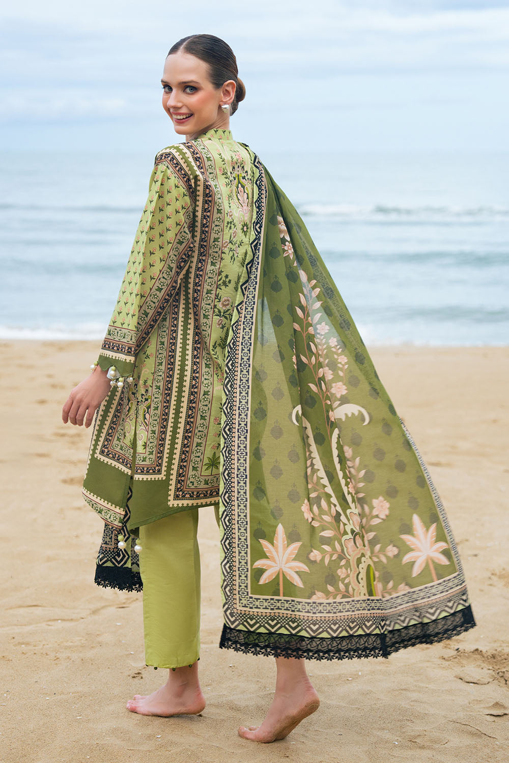 3 Piece Printed Lawn Suit