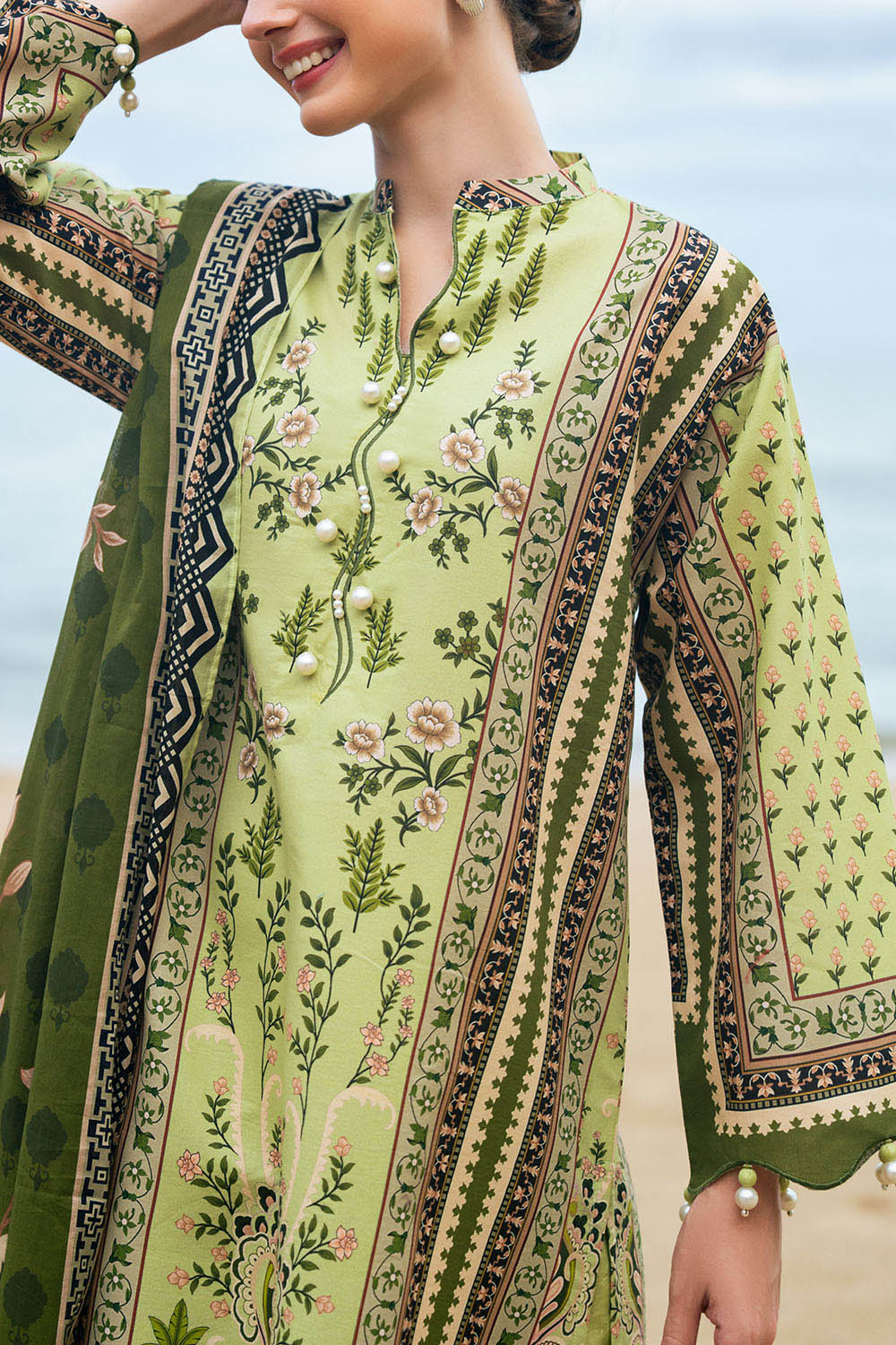 3 Piece Printed Lawn Suit