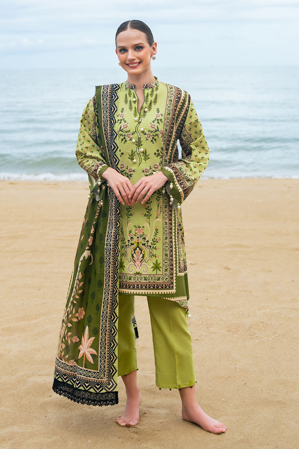 3 Piece Printed Lawn Suit