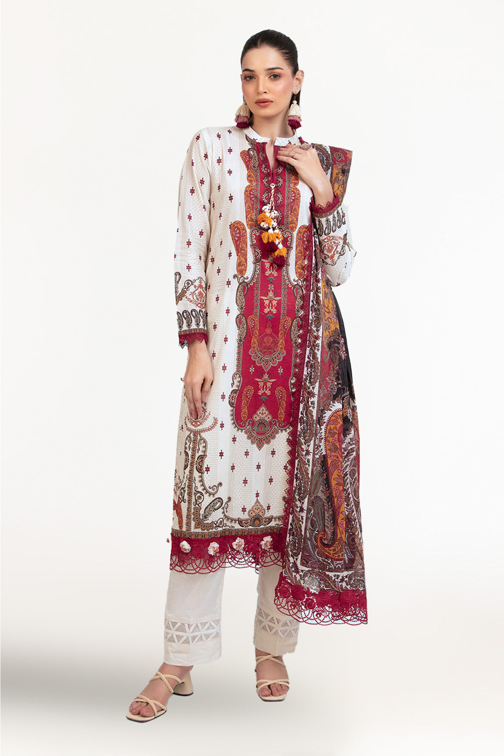 3 Piece Printed Lawn Suit