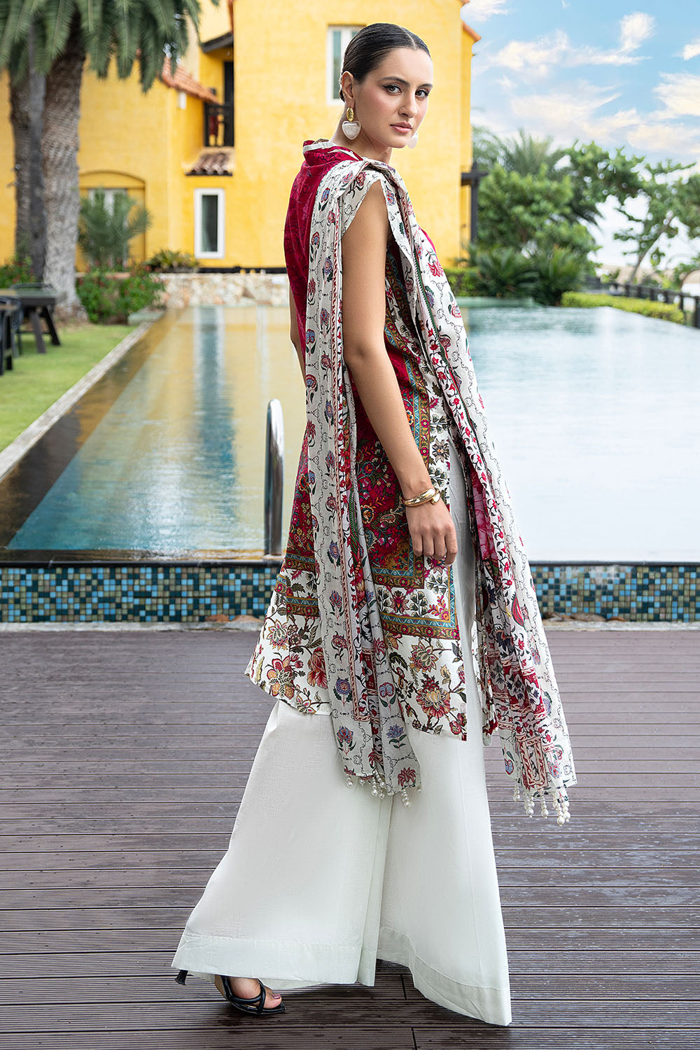3 Piece Printed Lawn Suit