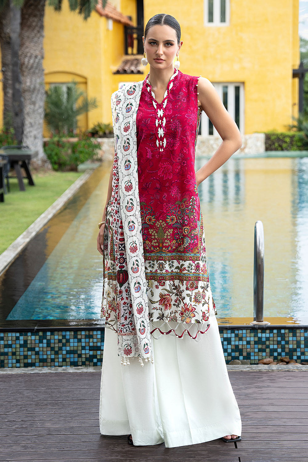 3 Piece Printed Lawn Suit