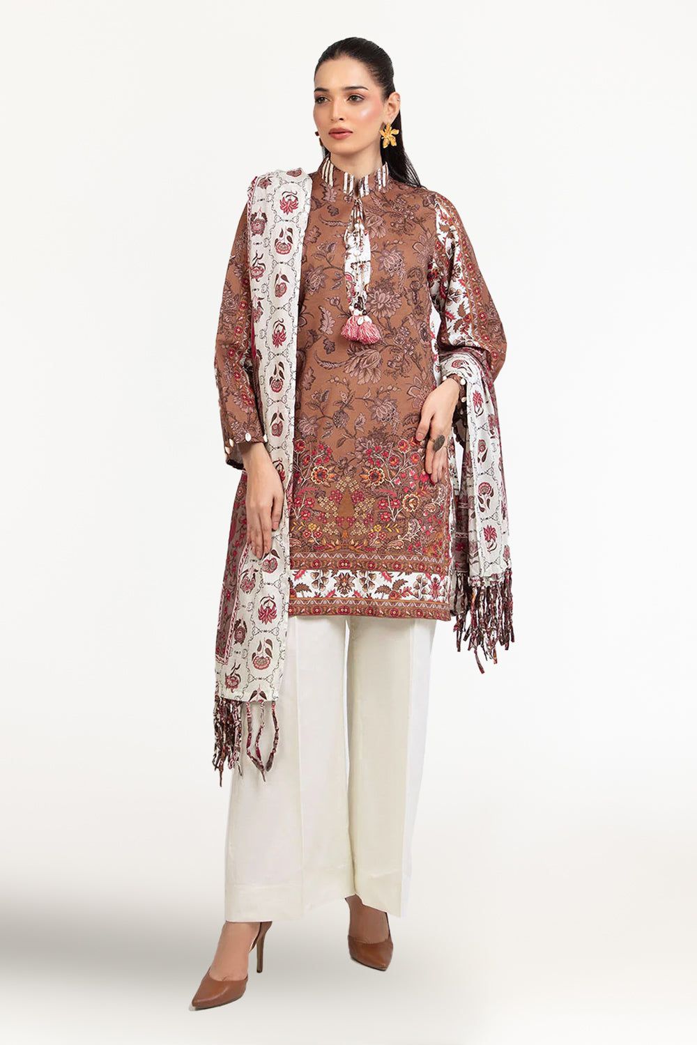 3 Piece Printed Lawn Suit