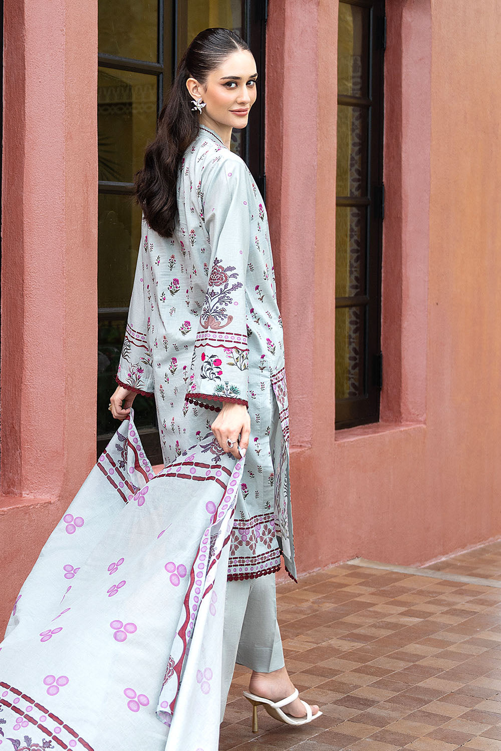 3 Piece Printed Lawn Suit