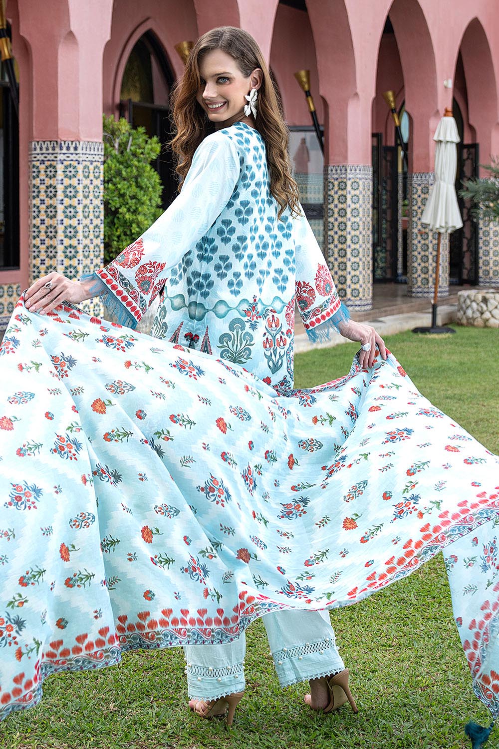 3 Piece Printed Lawn Suit