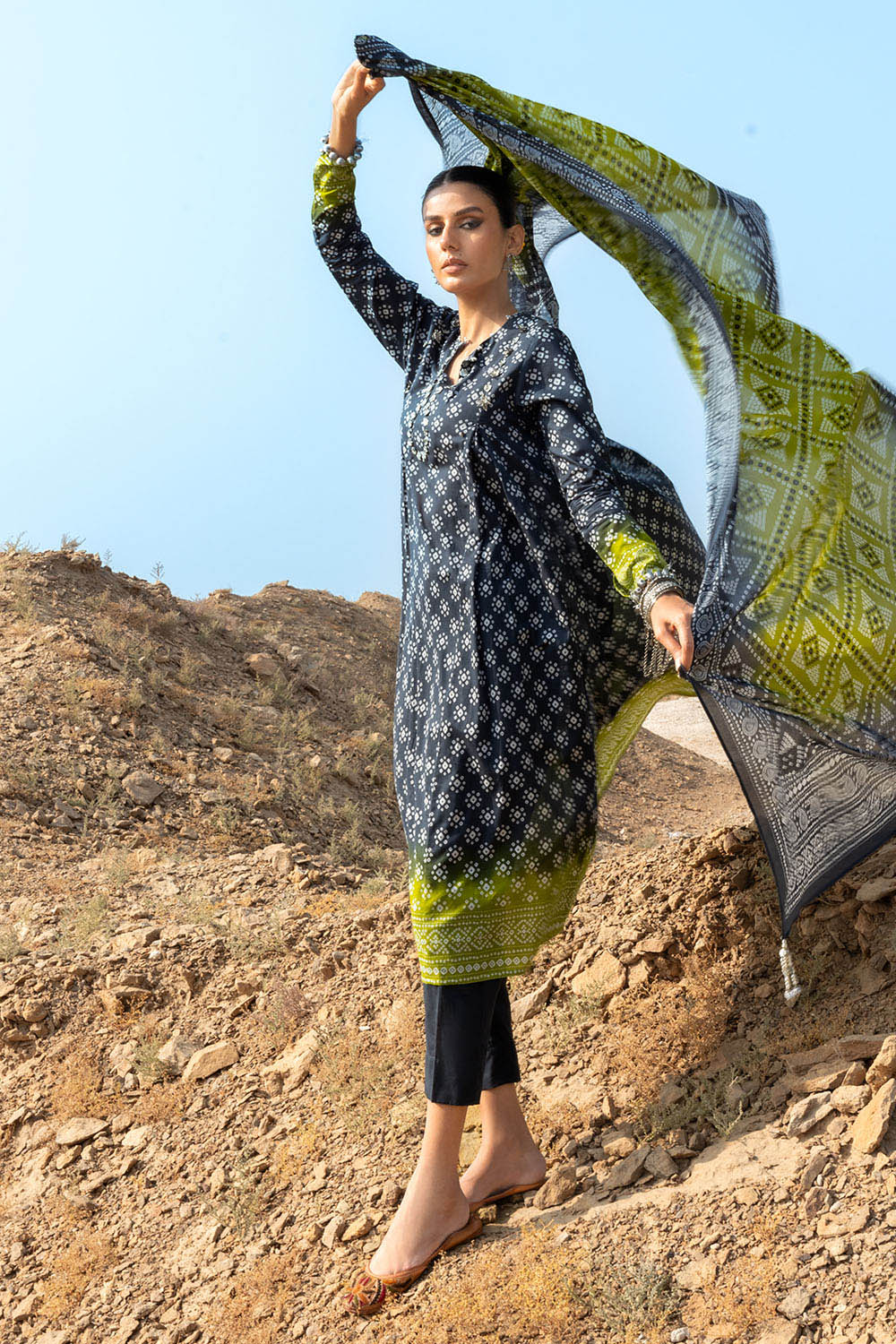 3 Piece Printed Lawn Suit