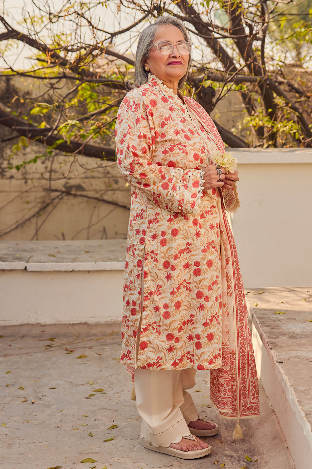 3 Piece Printed Lawn Suit with Dupatta