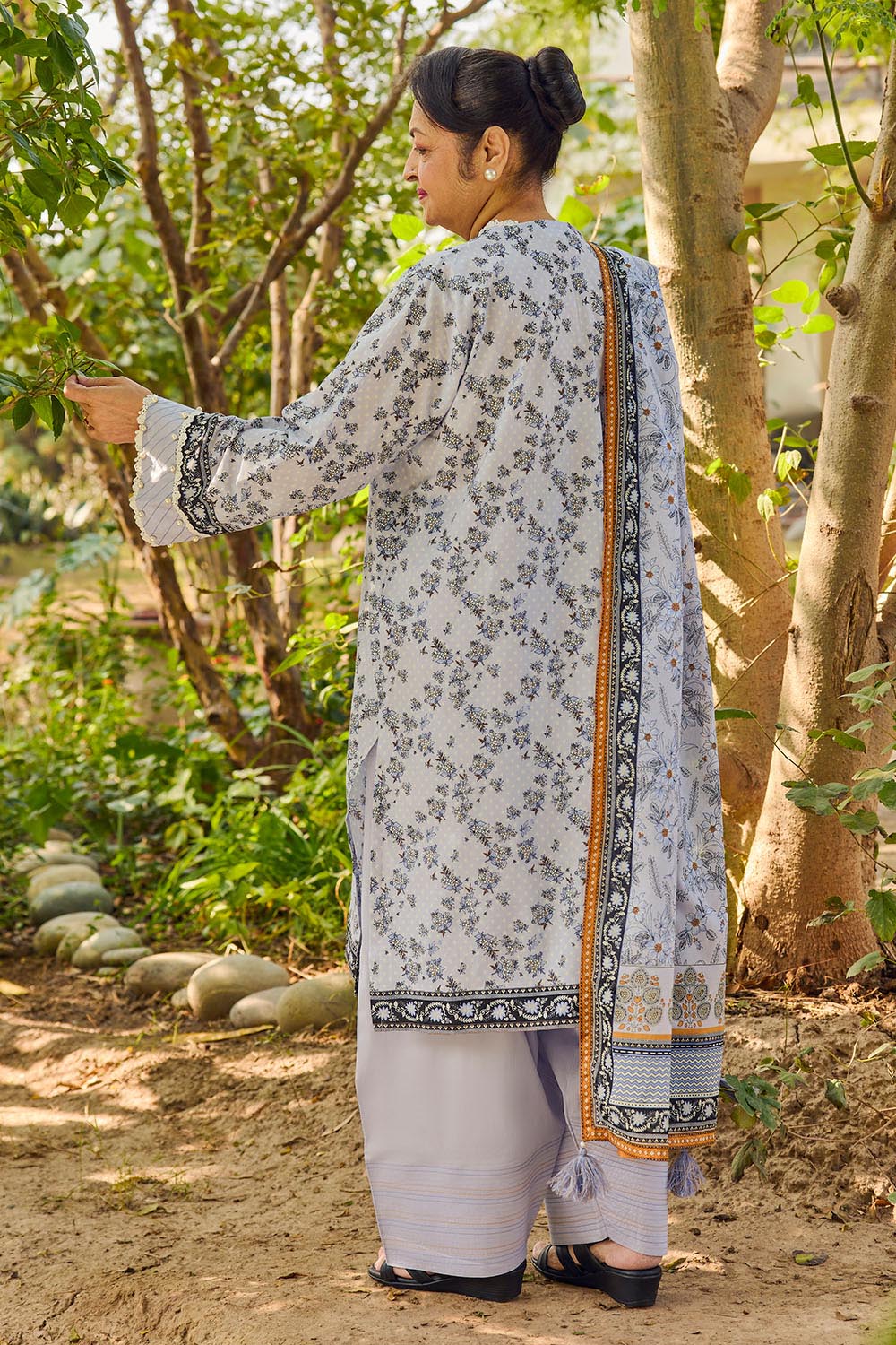 3 Piece Printed Lawn Suit with Dupatta