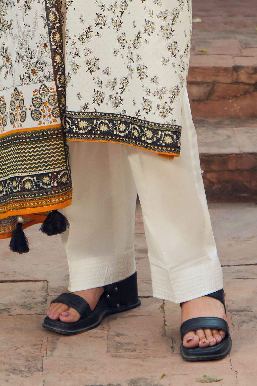 3 Piece Printed Lawn Suit with Dupatta