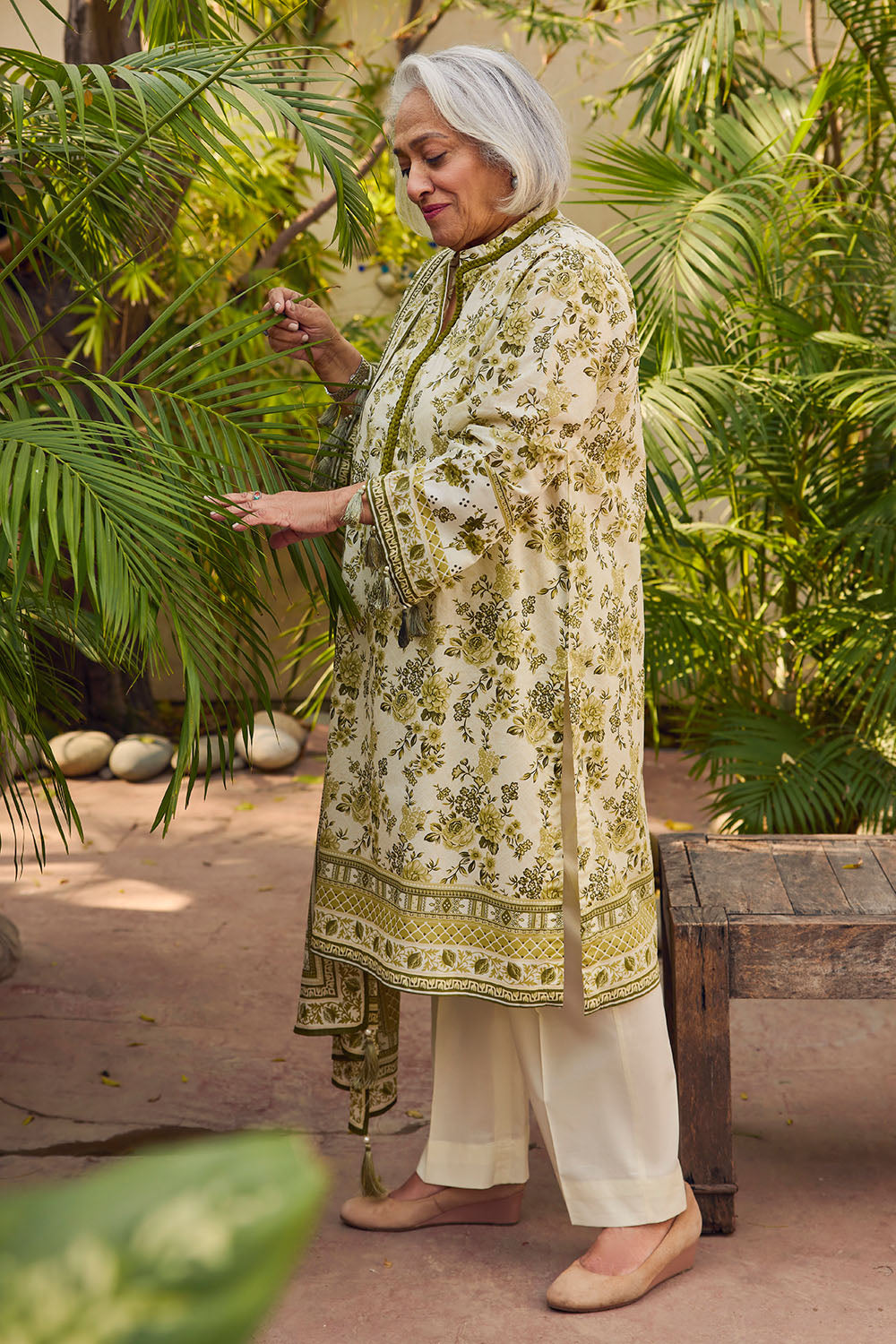 3 Piece Printed Lawn Suit with Dupatta