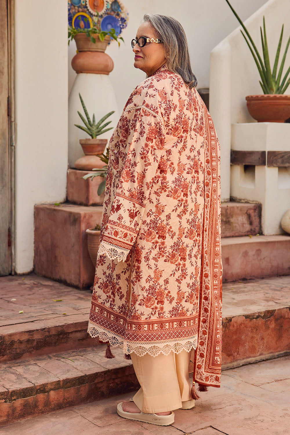 3 Piece Printed Lawn Suit with Dupatta