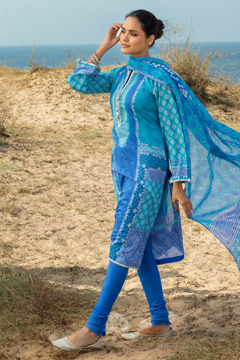 3 Piece Printed Lawn Suit