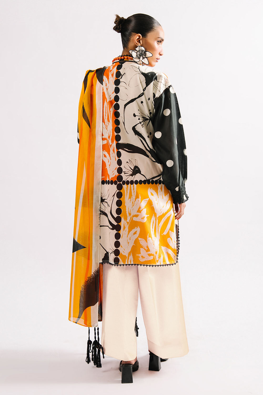 3 Piece Printed Lawn Suit with Dupatta