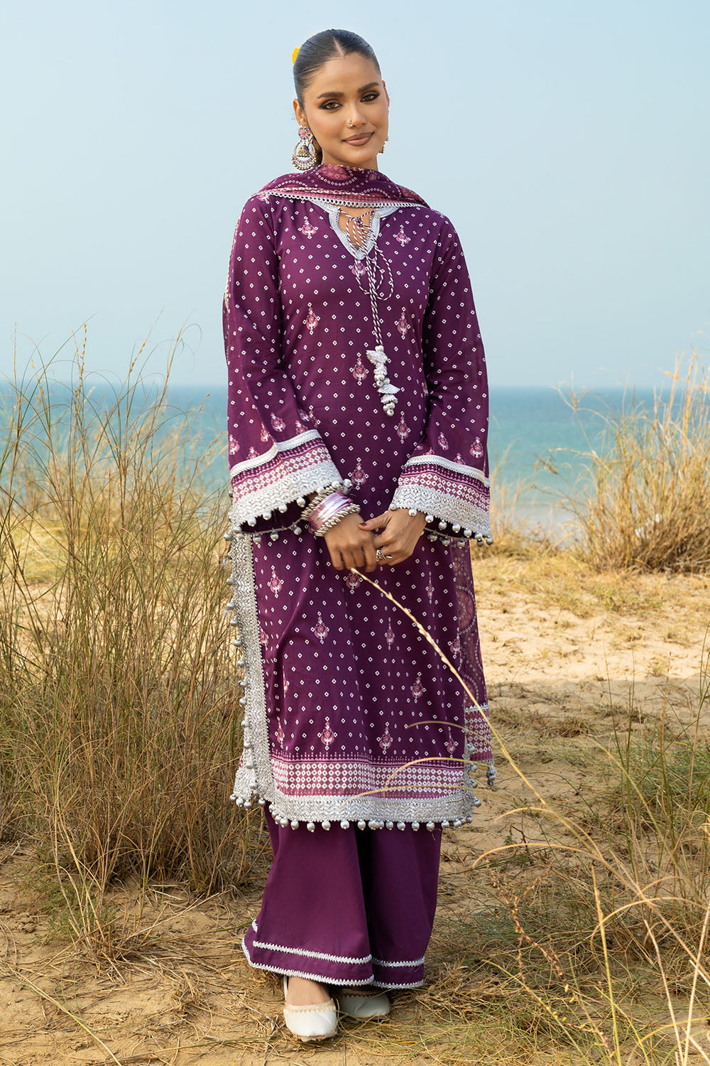 3 Piece Printed Lawn Suit