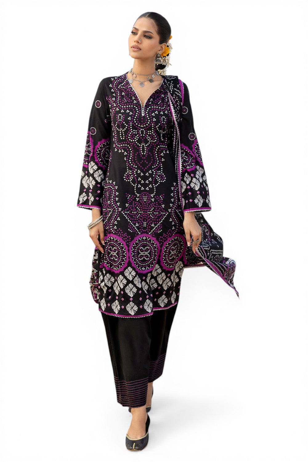 3 Piece Printed Lawn Suit
