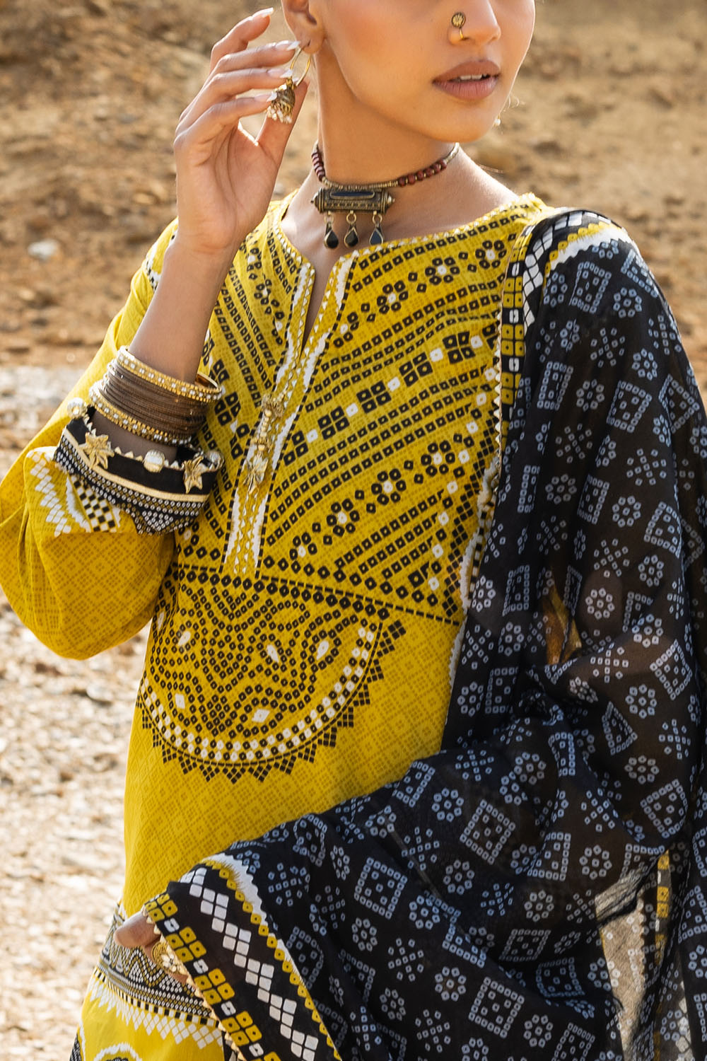 3 Piece Printed Lawn Suit