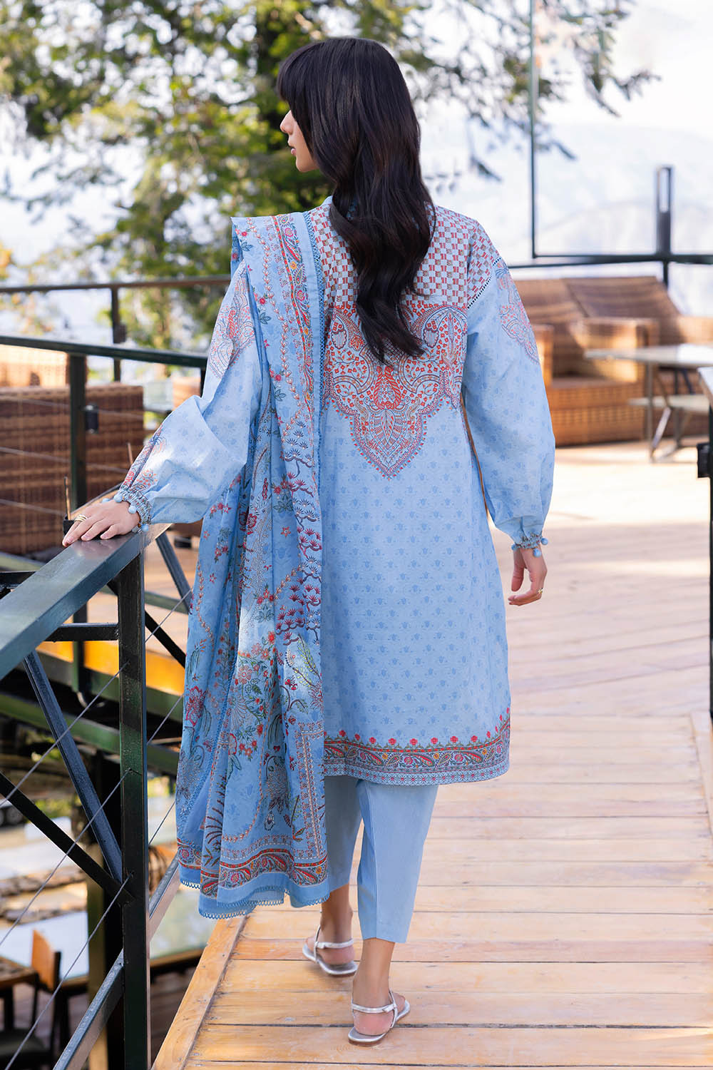 3 Piece Printed Lawn Suit