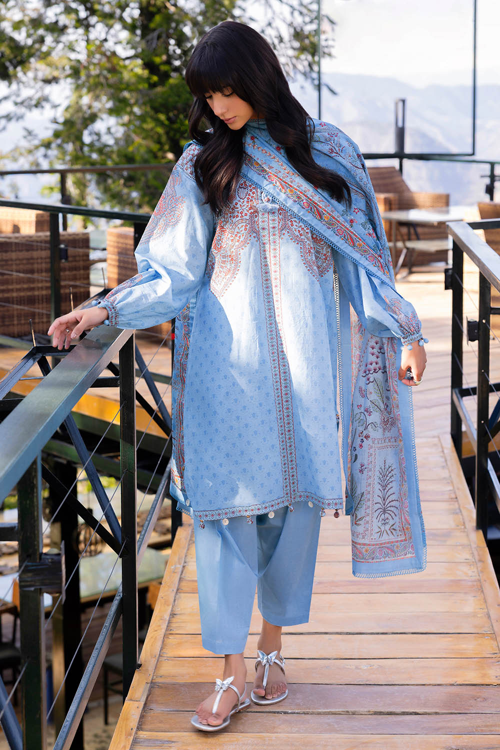 3 Piece Printed Lawn Suit