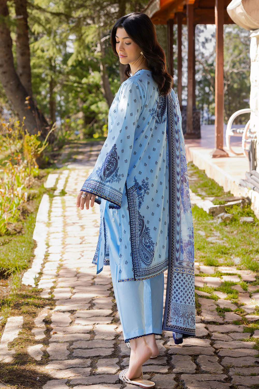 3 Piece Printed Lawn Suit