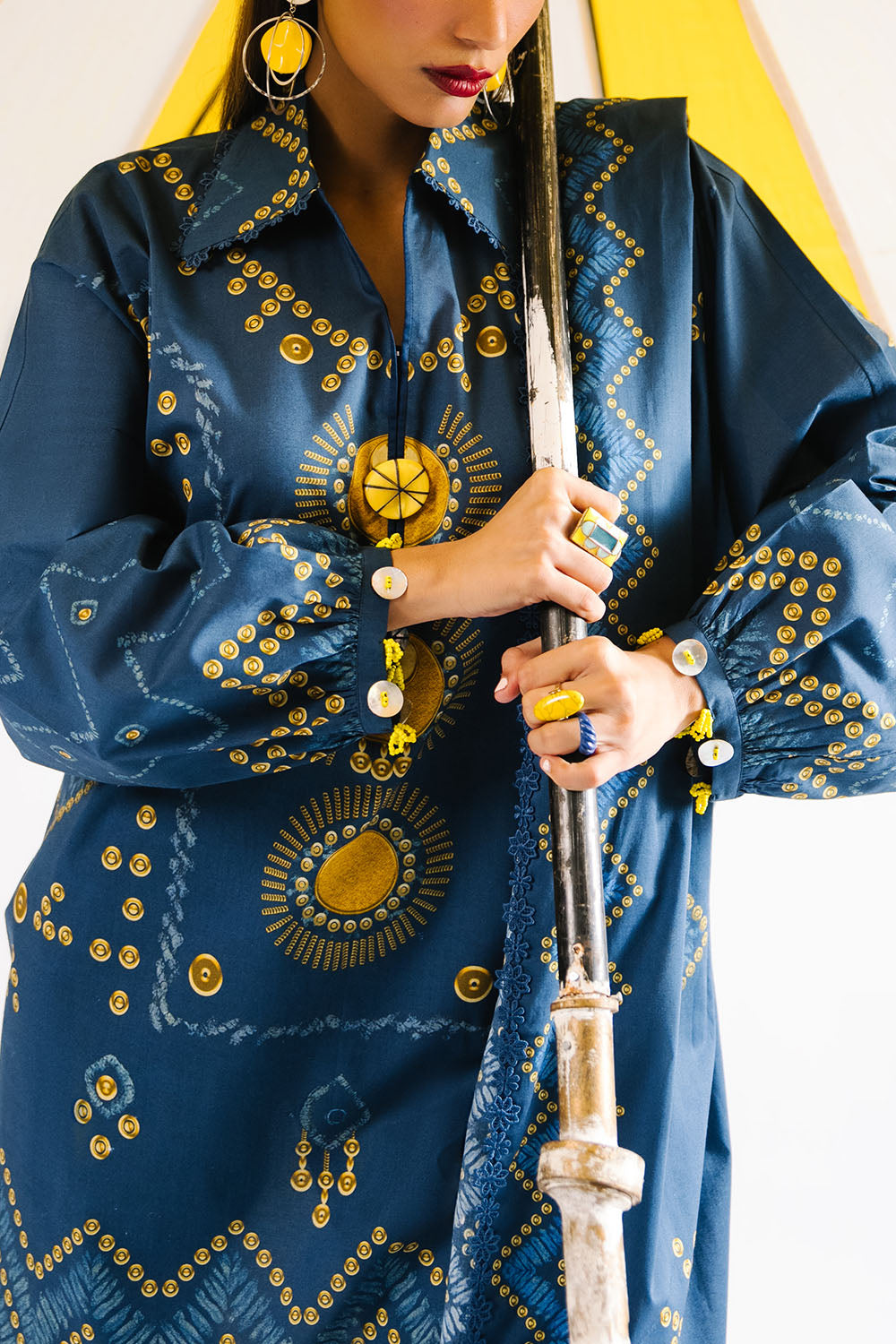 3 Piece Printed Lawn Suit With Dupatta