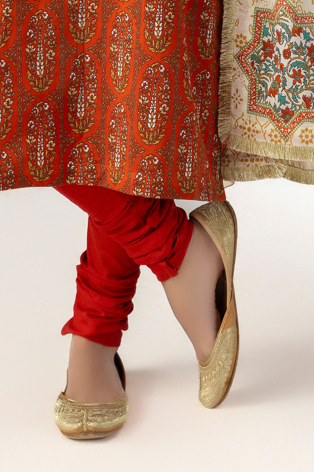 3 Piece Printed Lawn Suit With Printed Lawn Dupatta