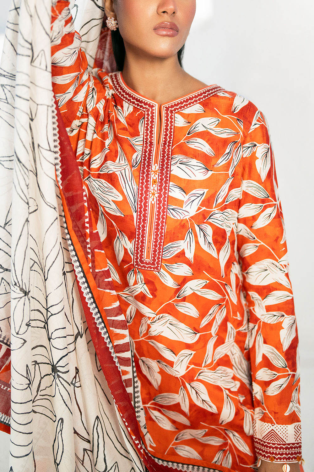 3 Piece Printed Lawn Suit