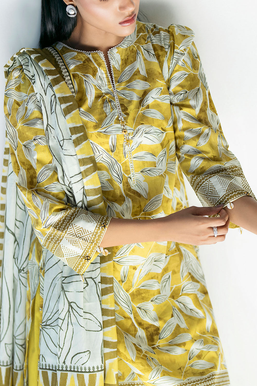 3 Piece Printed Lawn Suit