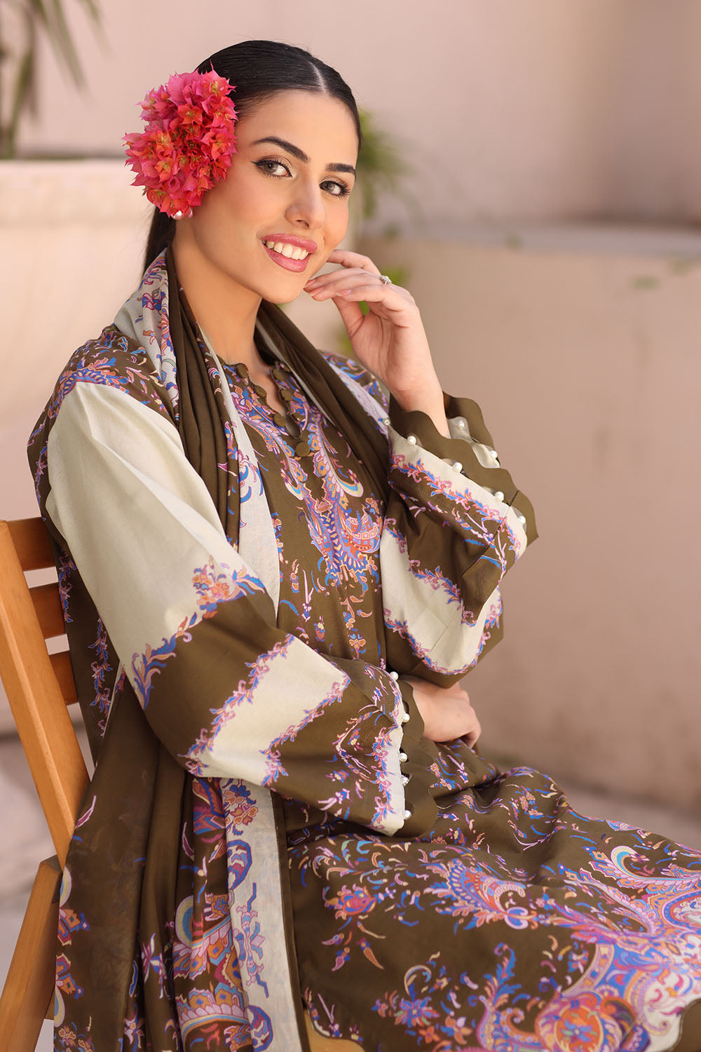 3 Piece Printed Lawn Suit