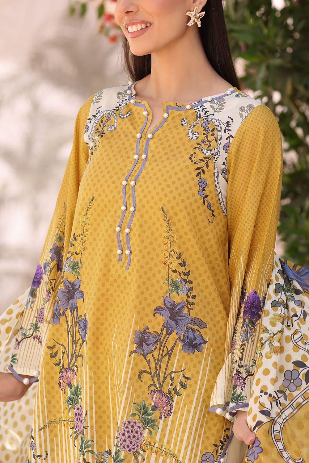3 Piece Printed Lawn Suit