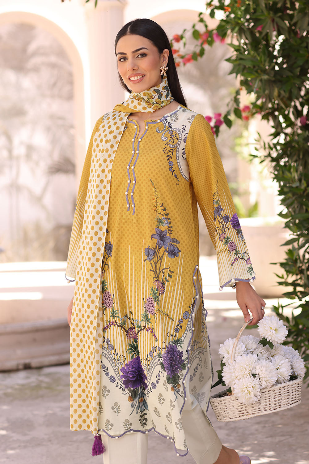 3 Piece Printed Lawn Suit
