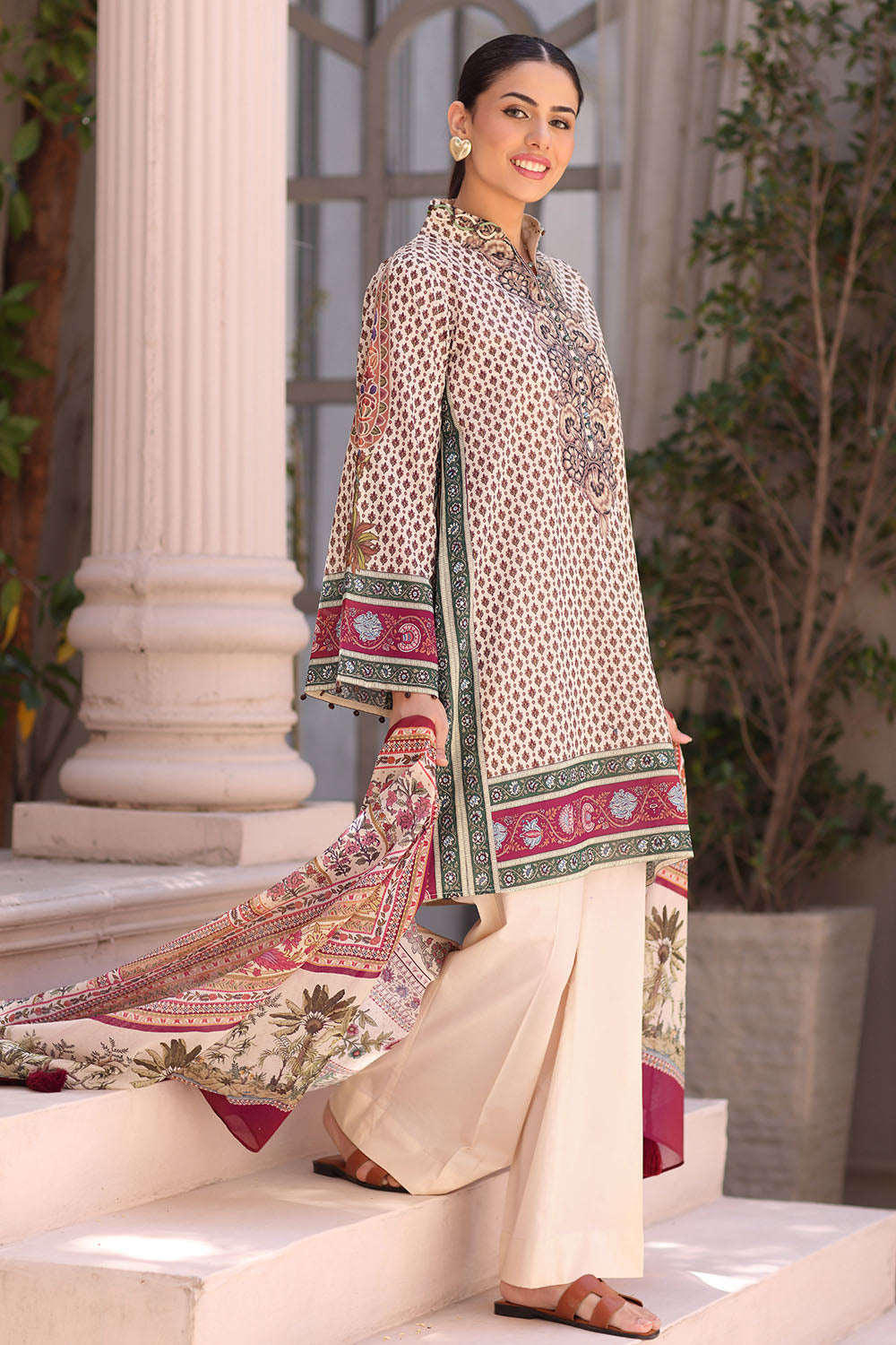 3 Piece Printed Lawn Suit