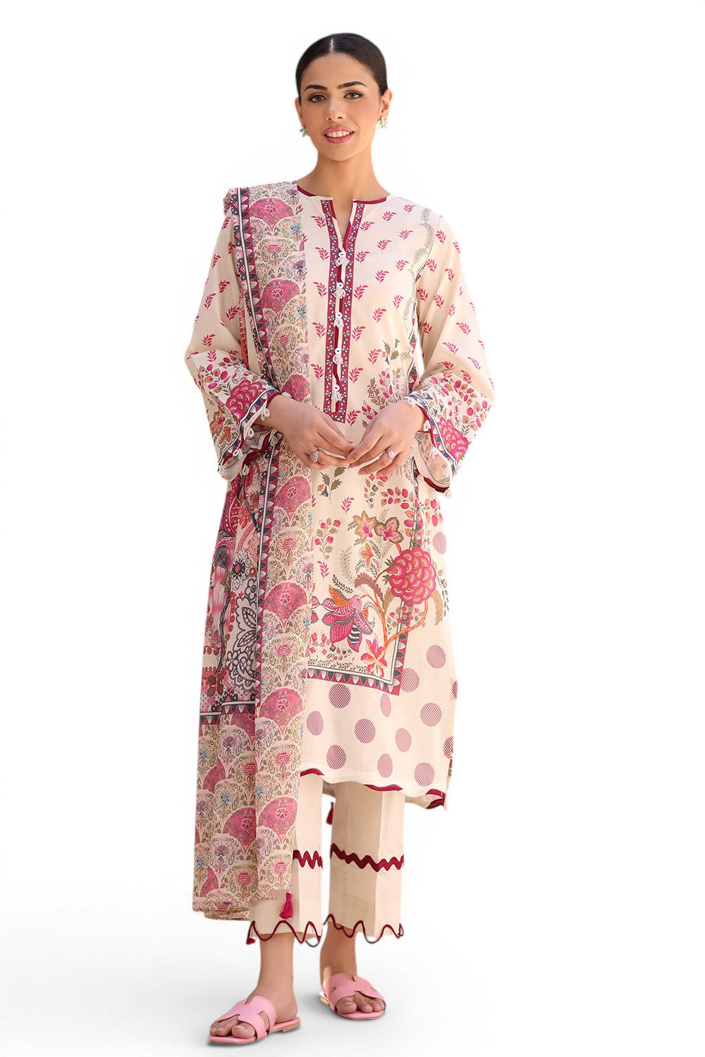 3 Piece Printed Lawn Suit