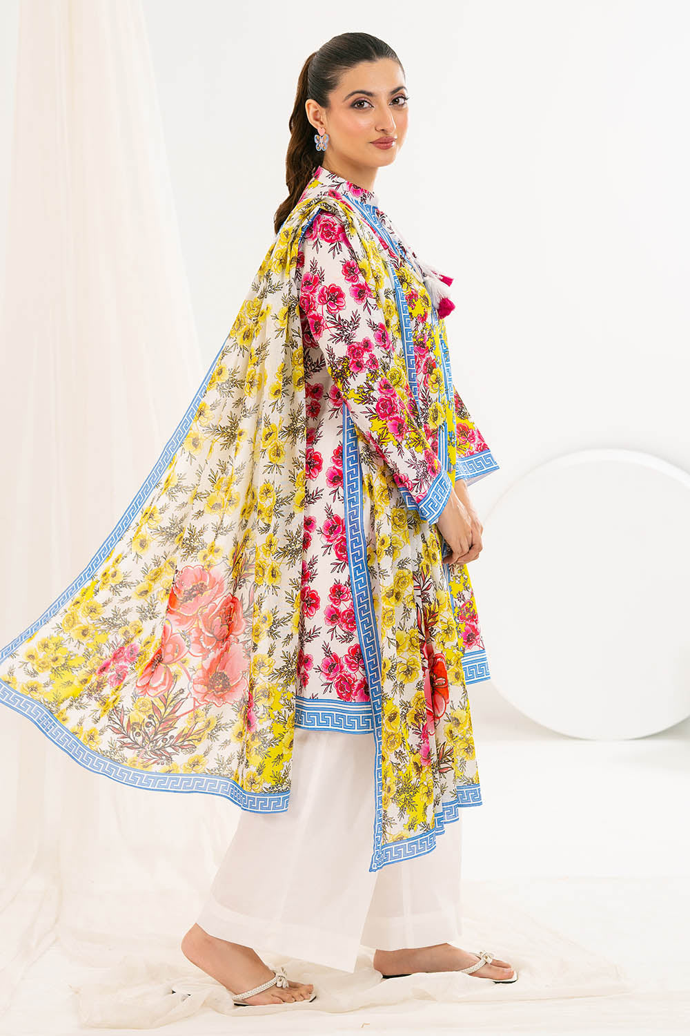 3 Piece Printed Lawn Suit