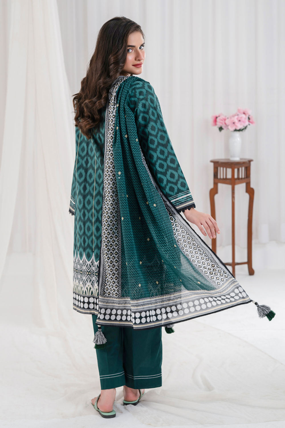 3 Piece Printed Lawn Suit