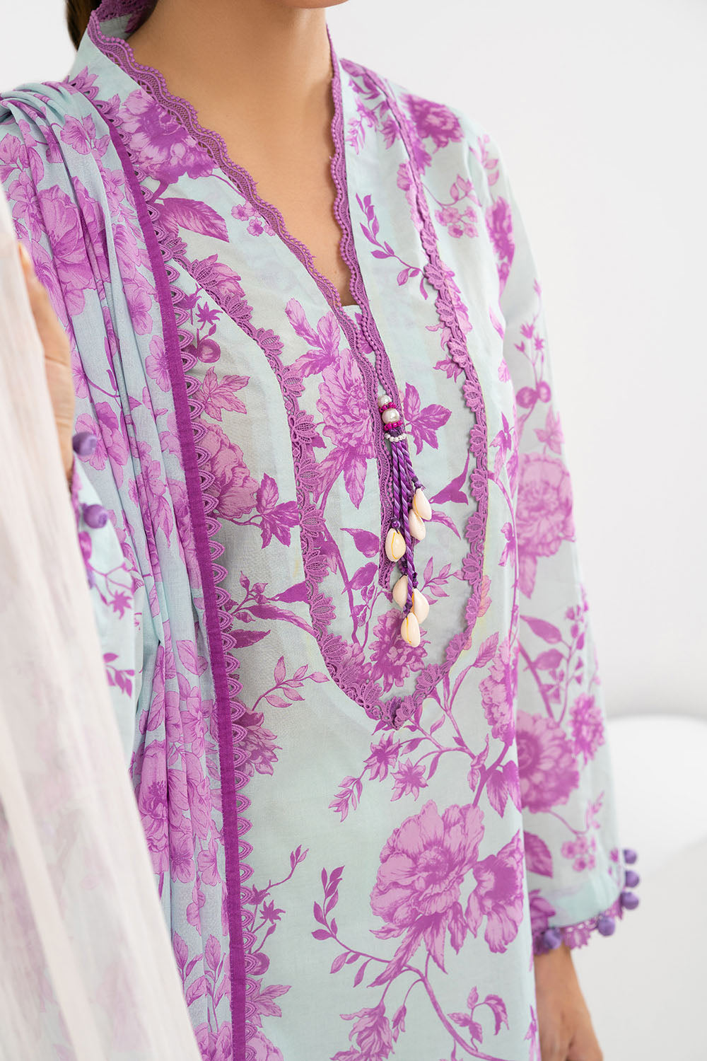 3 Piece Printed Lawn Suit