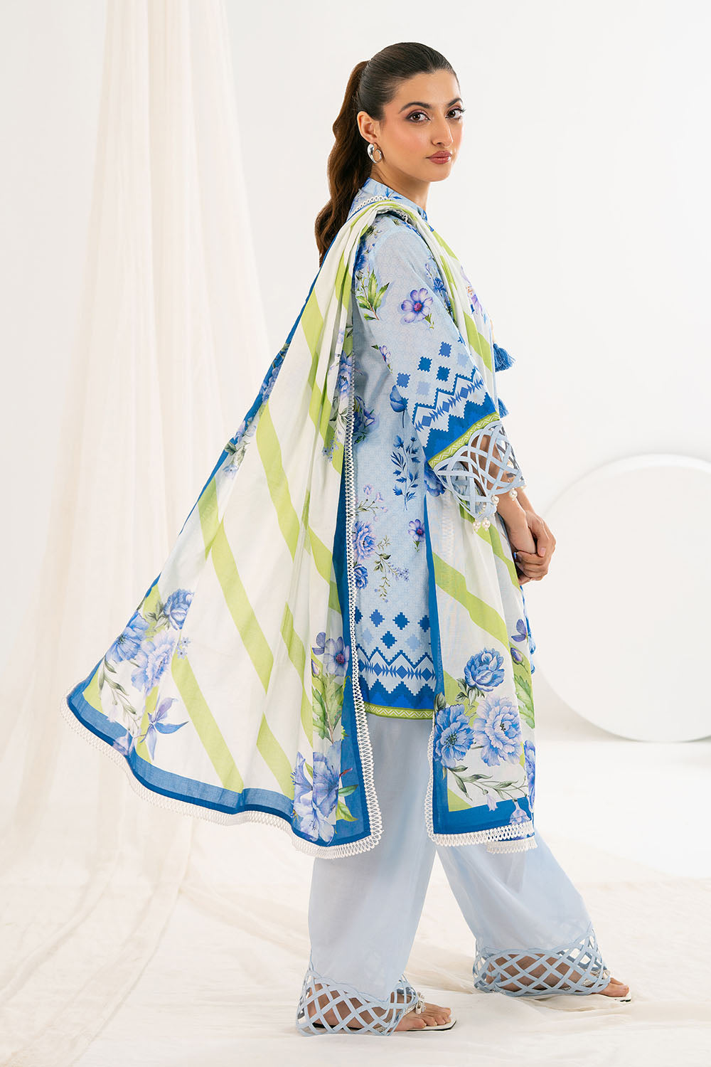 3 Piece Printed Lawn Suit