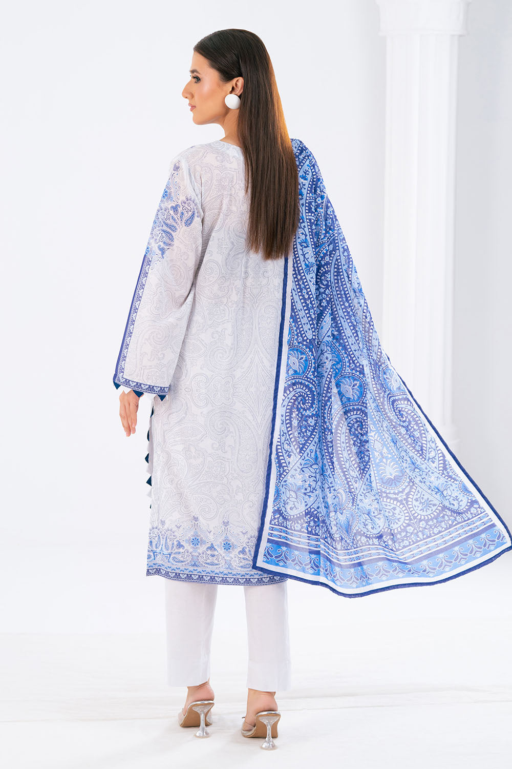 3 Piece Printed Lawn Suit