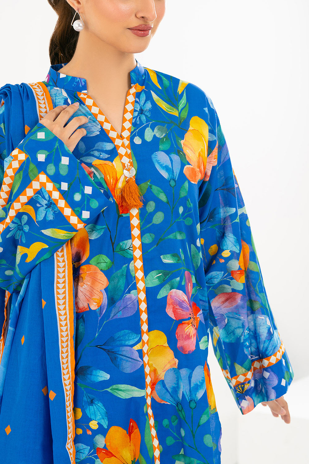 3 Piece Printed Lawn Suit