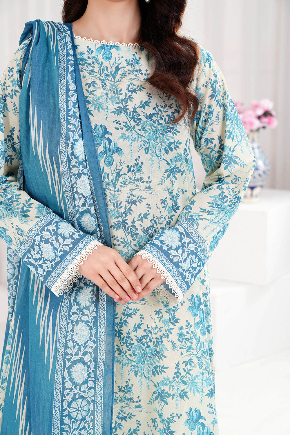 3 Piece Printed Lawn Suit
