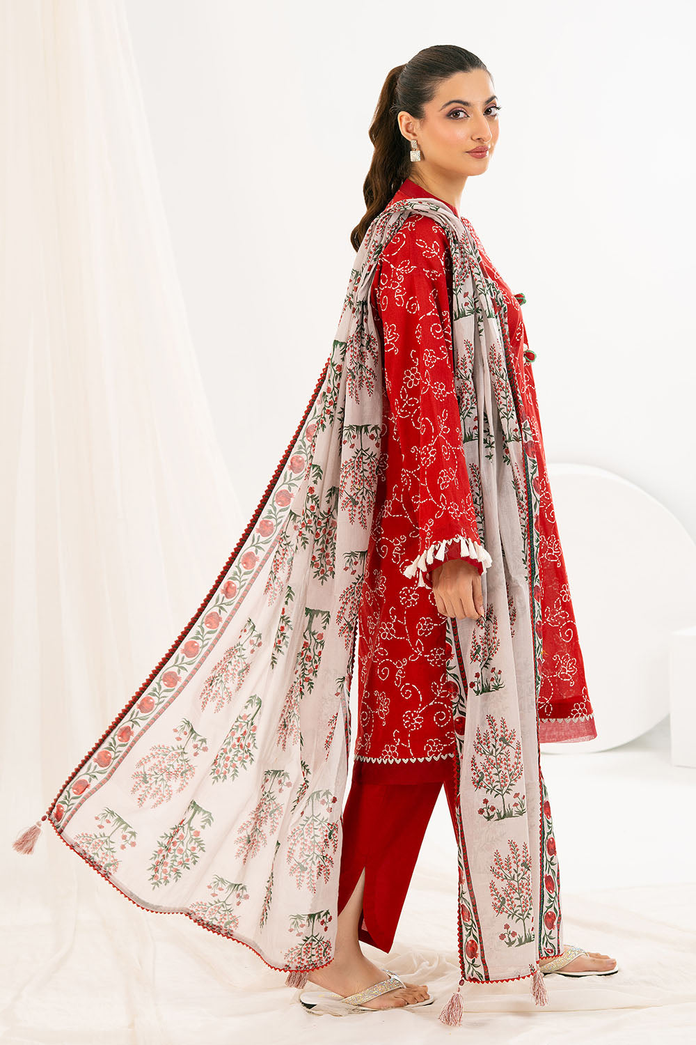 3 Piece Printed Lawn Suit