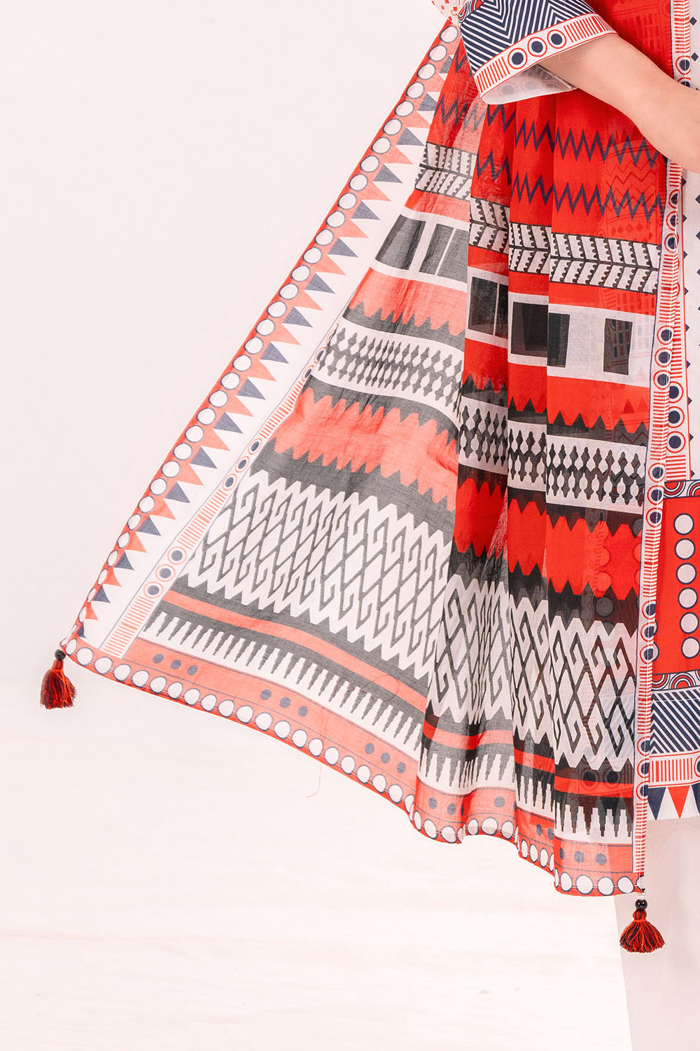 3 Piece Printed Lawn Suit with Dupatta